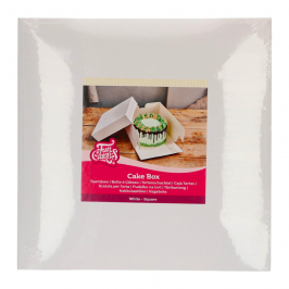 Caja para Tarta Blanca - 30 cm - Funcakes