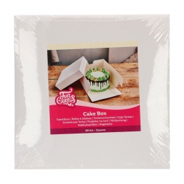 Caja para Tarta Blanca 40 cm - Funcakes