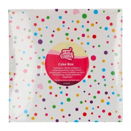 Caja para Tarta Confetti 25 cm - Funcakes