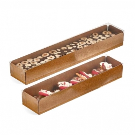 Caja para Turrón Tipo Túnel Kraft - 25 mm