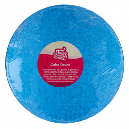 Cake Drum Redondo Azul Funcakes - 30 cm
