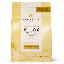 Callets de Chocolate Blanco 28% 2,5 Kg - Callebaut