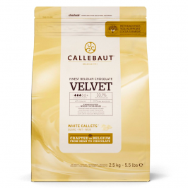 Callets de Chocolate Blanco Velvet 2,5 Kg - Callebaut
