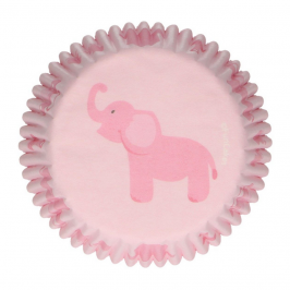 Cápsulas Cupcakes Baby Girl 48 ud - Funcakes