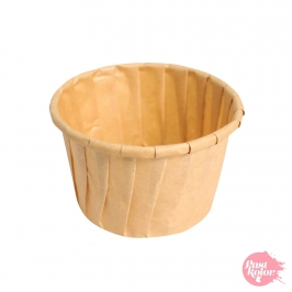 Capsulas Mini Cupcake Horneables (Borde Reforzado) Kraft - 100 Unidades