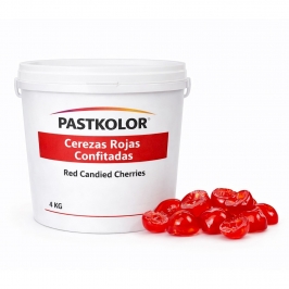 Cereza Roja Confitada en Mitades 4 Kg