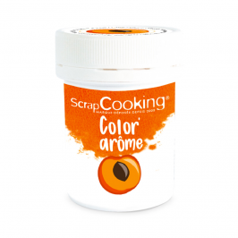Colorante en Polvo y Aroma Naranja Albaricoque 10 gr - Scrapcooking