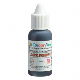 Colorante Liposoluble Marrón Oscuro 15 ml - Sugarflair