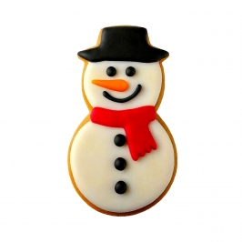 Cortador de Acero Inoxidable Muñeco de Nieve 8,4 cm - Wilton Cortador de Acero Inoxidable Muñeco de Nieve 8,4 cm - Wilton