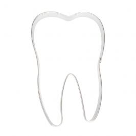 Cortador Metálico para Galletas Diente 6 cm