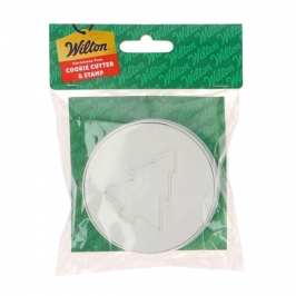 Cortador + Sello para Galletas Árbol Navidad 7,5 cm Cortador + Sello para Galletas Árbol Navidad 7,5 cm