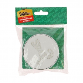 Cortador + Sello para Galletas Bastones de Caramelo - Wilton Cortador + Sello para Galletas Bastones de Caramelo - Wilton