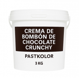 Crema de Bombón de Chocolate Crunchy 3 Kg - Pastkolor
