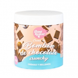 Crema de Bombón de Chocolate Crunchy 300 gr - Pastkolor