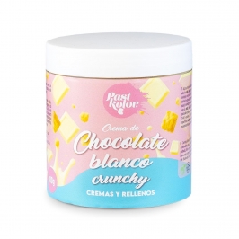 Crema de Chocolate Blanco Crunchy 300 gr - Pastkolor