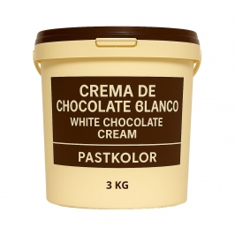 Crema de Chocolate Blanco 3 Kg - Pastkolor