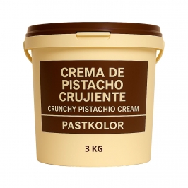 Crema de Pistacho Crunchy 3 Kg - Pastkolor