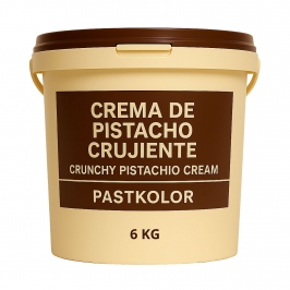 Crema de Pistacho Crunchy 6 Kg - Pastkolor