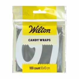 Envoltorios para Caramelos Transparentes 100 ud - Wilton