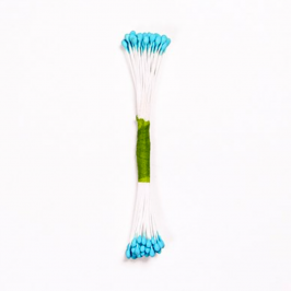 Estambres Para Flores Medianos Pme - Azules