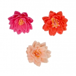 Flores de Papel Comestibles Mix Loto Mediana 10 ud - Funcakes