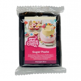 Fondant Azul Medianoche 250 gr - Funcakes