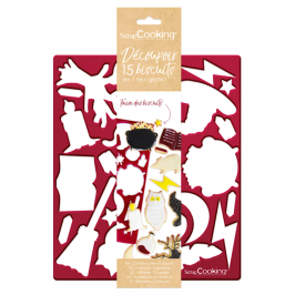 Lámina 15 Cortadores de Galletas Halloween - Scrapcooking