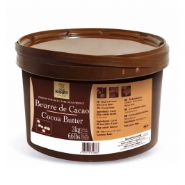 Manteca de Cacao Desodorizada 3 Kg - Barry