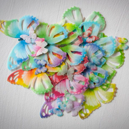 Mariposas de Oblea Mix Colores 22 ud - Crystal Candy