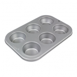 Molde de Acero para 6 Cupcakes  - PME
