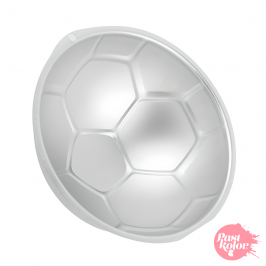 Molde de Aluminio 3D con Relieve - Balón de Fútbol