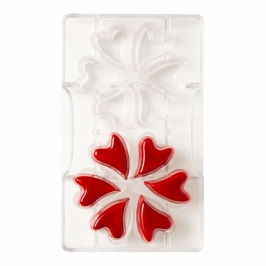 Molde para Chocolate Corazones San Valentin 12 cavidades