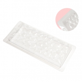 Molde para Turrón y Chocolate Muñeco de Nieve 20 x 8 cm