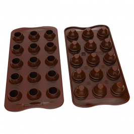 Molde Silicona Chocolate  Huevo (3D) - Silikomart