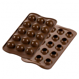 Molde Silicona Chocolate Tartufino - Silikomart