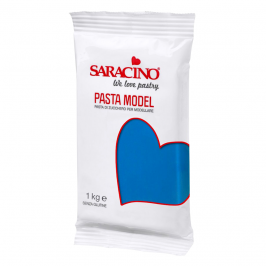 Pasta de modelar Saracino - Azul 1 kg