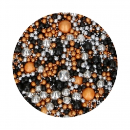 Perlas de Azúcar Blandas Mix Metallic Luxury 80 gr - Funcakes