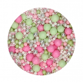 Perlas de Azúcar Blandas Mix Rose Garden 80 gr - Funcakes 