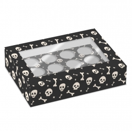 Set 2 Cajas para 12 Cupcakes Simply Making - Calaveras
