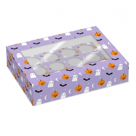 Set 2 Cajas para 12 Cupcakes Halloween - Simply Making Set 2 Cajas para 12 Cupcakes Halloween - Simply Making