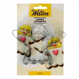 Set Cortadores Ángeles 3 ud - Wilton Set Cortadores Ángeles 3 ud - Wilton