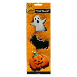 Set Cortadores Wilton - Murcielago / Calabaza / Fantasma