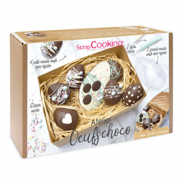 Set Huevos de Chocolate 10 pcs - Scrapcooking