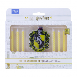Set Velas Cumpleaños Harry Potter Hufflepuff 7 ud - PME