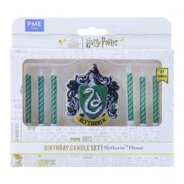 Set Velas Cumpleaños Harry Potter Slytherin 7 ud - PME
