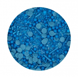 Sprinkles Medley Mix Azul 70 gr - Funcakes