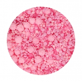 Sprinkles Medley Mix Rosa 70 gr - Funcakes