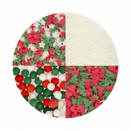 Sprinkles 4 en 1 - Mix Traditional Navidad - Wilton