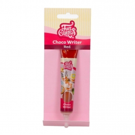 Tubo Escritor de Chocolate Rojo 25 gr - Funcakes
