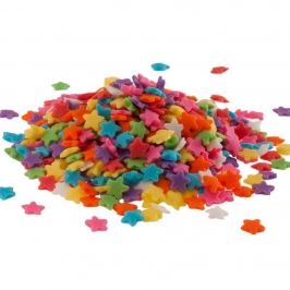 Estrellitas de Azúcar Multicolor